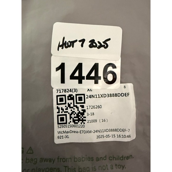 Halara Breezeful Push Up Maxi Dress XL NWT Amaranth Padded - Picture 13 of 13